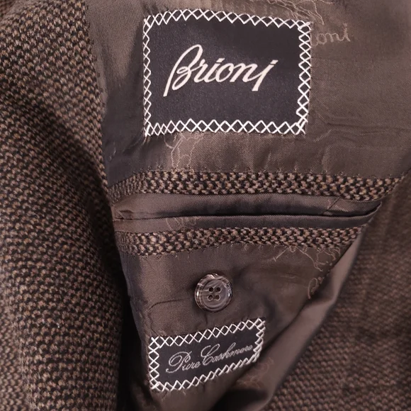 Men's Brioni Colosseo Cashmere Blazer Sport Coat 54 R - Picture 5 of 9